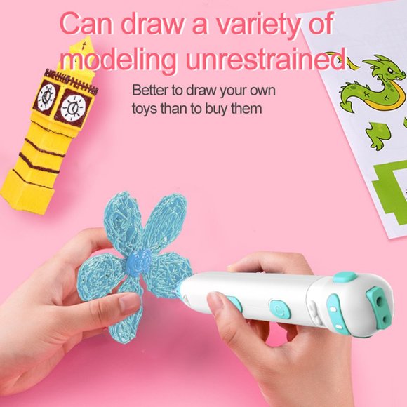 IKA 3D Printing Pen - Includes 3 PLA Filament - Picture 3 of 9